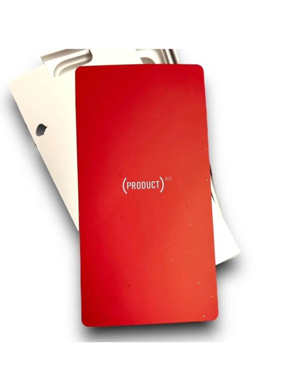 Empty iPhone 7 Plus Red 128GB Box With Apple Stickers & Inserts